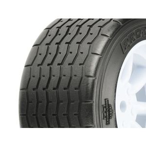 VTA Rear Tires Mounted on White Wheels PL-10139-17