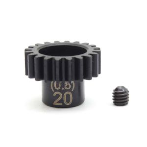 スチールピニオンギヤ (20T/0.8M/φ5.0) PNGS0820