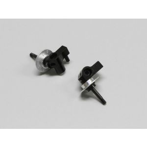 アルミステアリングブロック キャンバー1度 MINI-Zフォーミュラ用  R246-1711