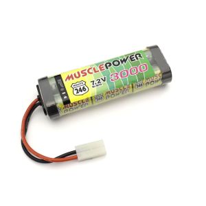 マッスルパワー 3000 7.2V Ni-MH バッテリー  R246-8452B