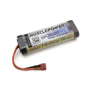マッスルパワー 3600HV 7.2V Ni-MH バッテリー R246-8454