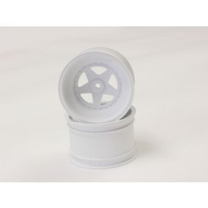 2.2インチ用 リヤホイール(2入/ホワイト/スコーピオン 2014) SCH006WB