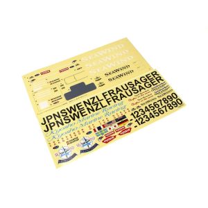Decal set(SEAWIND ready set) SW103