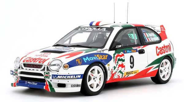 1/18 トヨタ カローラ WRC カタルーニャラリー