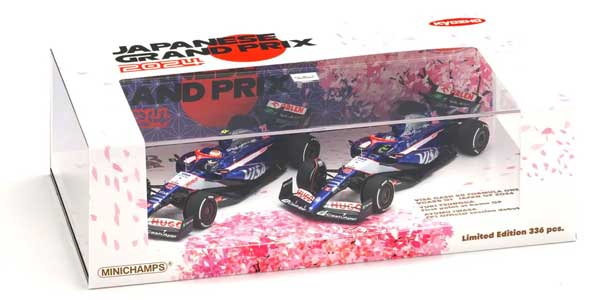 1/43 ビザ キャッシュ RB F1 チーム VCARB 01 角田裕毅 & 岩佐歩夢 日本GP