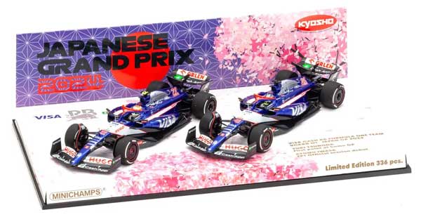 1/43 ビザ キャッシュ RB F1 チーム VCARB 01 角田裕毅 & 岩佐歩夢 日本GP