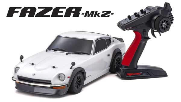 1/10 EP 4WD フェーザーMk2 FZ02 1971 ダットサン 240Z チューンド・バージョン ホワイト