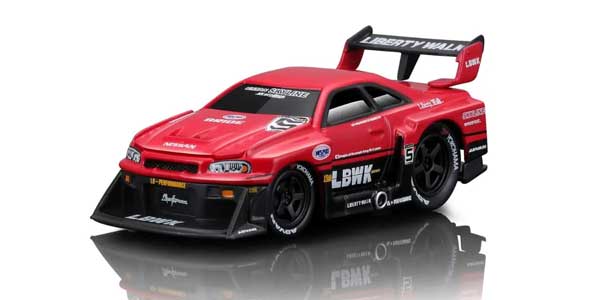 MM Liberty Walk 1999 ニッサン スカイライン GT-R R34 レッド/ブラック