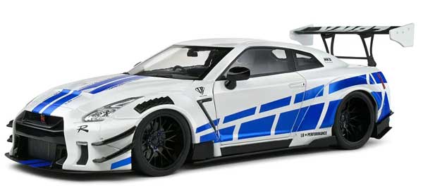 日産 GT-R (R35) LB WORKS ポール トリビュート 2024 (ホワイト/ブルー)