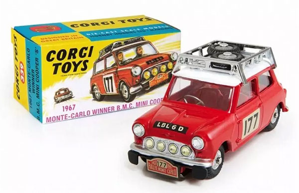 339 - モンテカルロ優勝 1967 BMC ミニ クーパー S