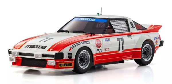 ミニッツRWD MR-04 レディセット マツダ サバンナ RX-7 (SA22C) ”1979 デイトナ CAR No.77”