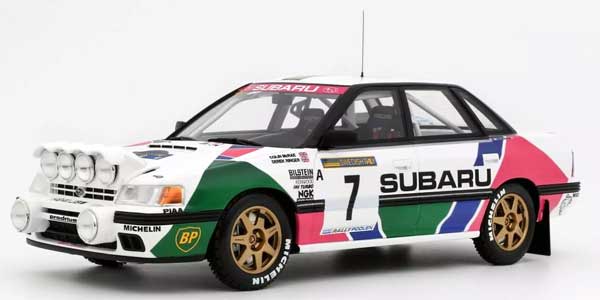OttO mobile 1/18 スバル レガシィ RS Gr.A スウェーデンラリー 1992 #7 世界限定 1,500個