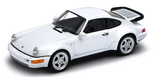 WELLY 1/24 ポルシェ 911 ターボ(964) (ホワイト) 