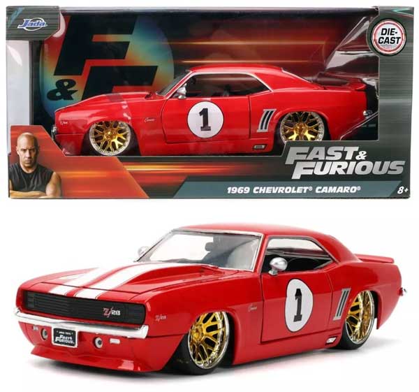 F&F 1969 シェビー カマロ レッド #1