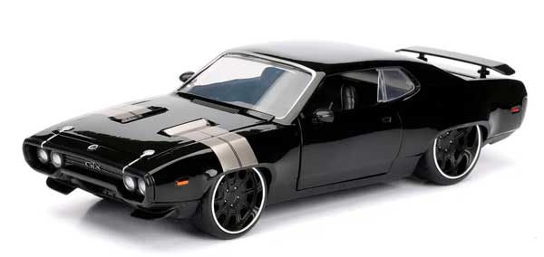 F&F 8 プリムス GTX ブラック (ドミニク)