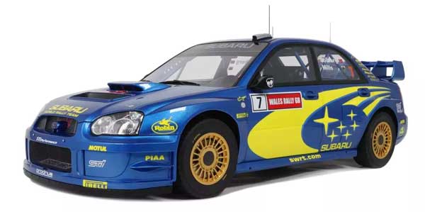 スバル インプレッサ (S9) WRC ウェールズラリー 2003 #7 世界限定 2,000個