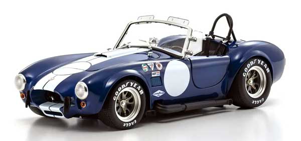 シェルビー コブラ 428S/C (ブルーメタリック/ホワイト)