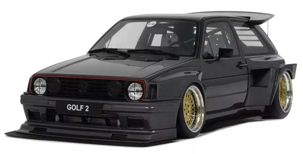 OttO mobile 1/18 フォルクスワーゲン ゴルフII GTI by Khyzyl Saleem 2021 (グレー) 世界限定 3,000個
