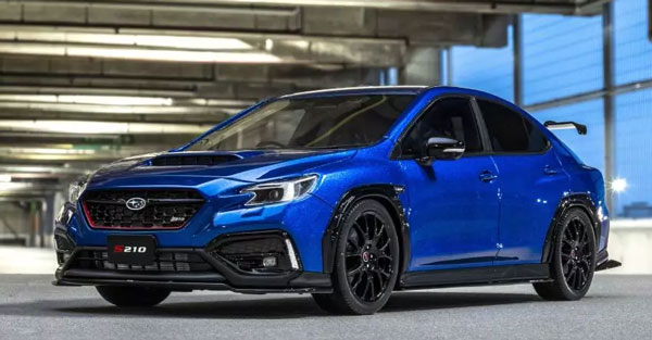 京商 サムライ 1/18 SUBARU S210 (ブルー) 限定 800個