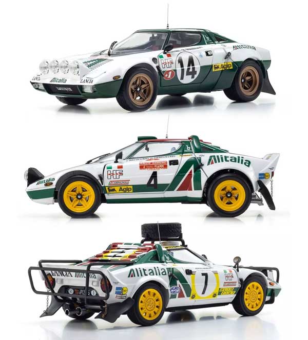 京商オリジナル 1/18 ランチア ストラトス HF