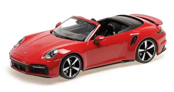 ポルシェ 911 (992) ターボ S カブリオレ 2020 レッド