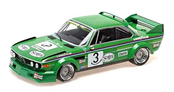 MINICHAMPSミニカー 1/18 BMW 3.0 CSL SORINI FACETTI/FINOTTO #3 BRNO 1978 ウィナー