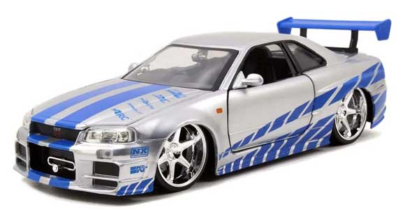 ニッサン スカイライン GT-R (R34) シルバー