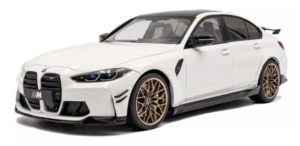 SOLIDO 1/18 BMW M3 (G80) パフォーマンス パーツ 2024 (ホワイト)