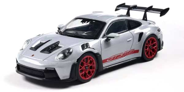 1/43 ポルシェ 911(992) GT3 RS 2023 (グレー/レッド)