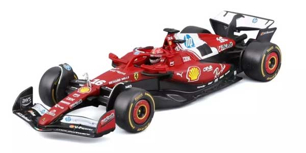 フェラーリ SF-25 2025 No,16 C.ルクレール ドライバー付