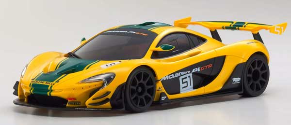 ミニッツRWD MR-04 McLaren P1 GTR イエロー/グリーン