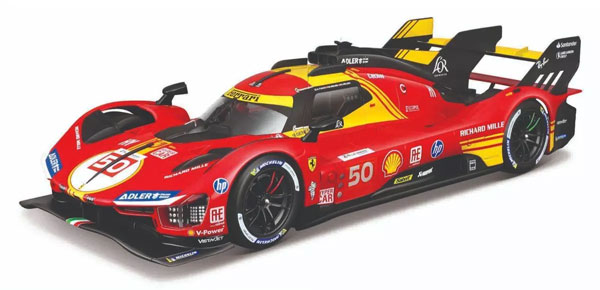 【ル・マンカーを紹介】1/18 フェラーリ 499P ル・マン 2024 ウィナー No,50