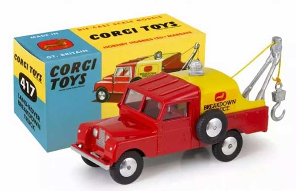 CORGIミニカー 1/46 417 - ランドローバー レッカー車