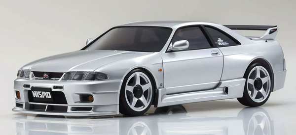 ミニッツAWDレディセット 日産 スカイライン GT-R ニスモ (R33) シルバー