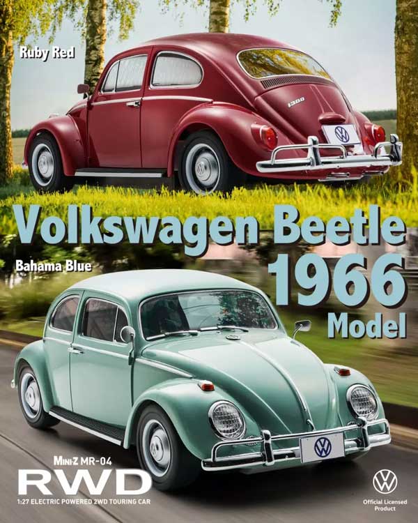 ミニッツRWD MR-04 VW Beetle 1966モデル