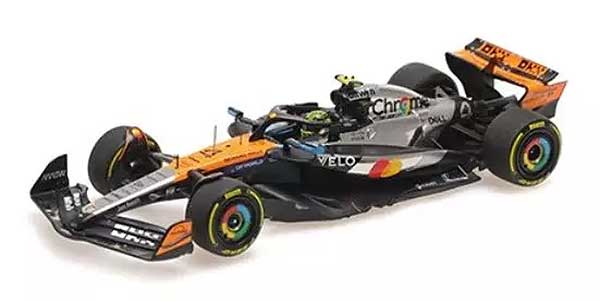 MINICHAMPSミニカー 1/18 マクラーレン F1チーム MCL39 ランド･ノリス イギリスGP 2025 ウィナー
