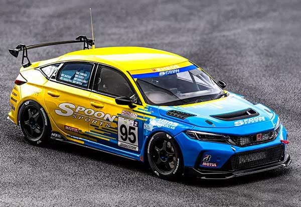 SAMURAIミニカー 1/18 ホンダ シビック(FL5) スプーン #95 限定 800個