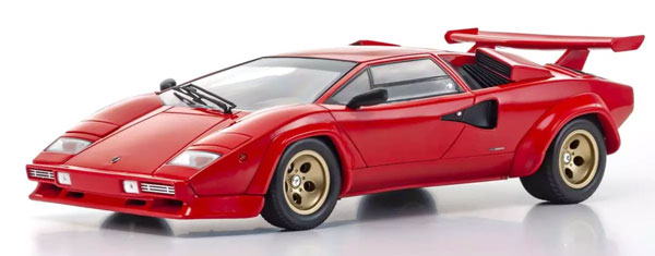 LP5000 クワトロバルボーレ レッド/ゴールドホイール