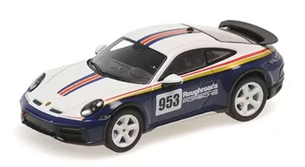 MINICHAMPSミニカー 1/43 ポルシェ 911 ダカール 2022 ラフロード