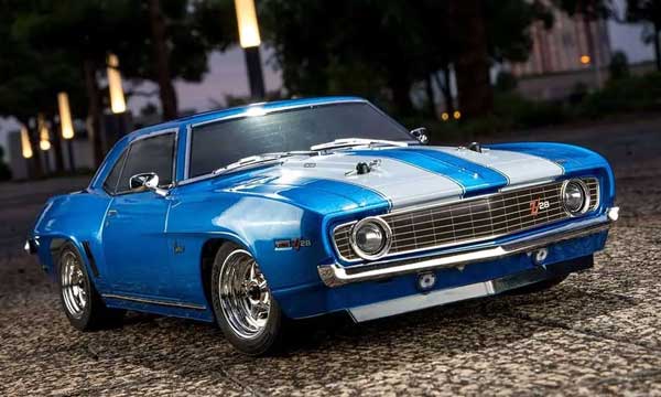 1/10 EP 4ＷD フェーザーMk2 FZ02 レディセット 1969 シボレー カマロ Z/28 ル・マンブルー