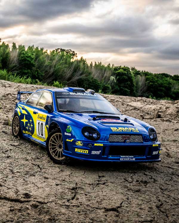 1/10 EP 4WD フェーザーMk2 FZ02-R レディセット スバル インプレッサ WRC 2002