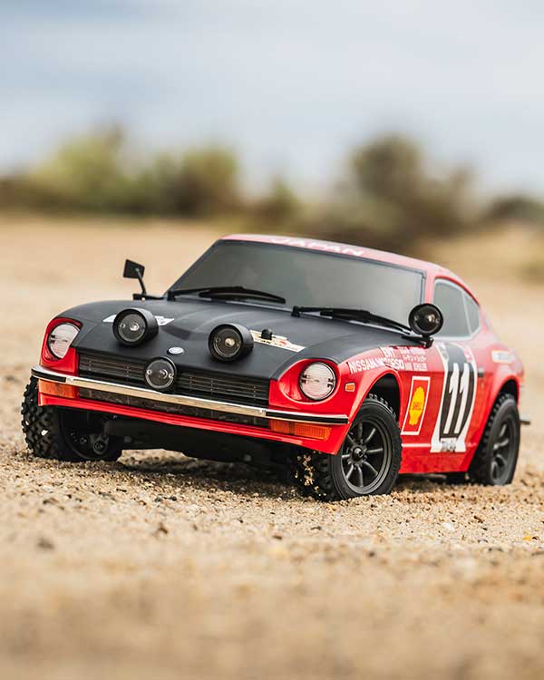 1/10 EP 4WD フェーザーMk2 FZ02-R レディセット 1971 ダットサン 240Z ラリー