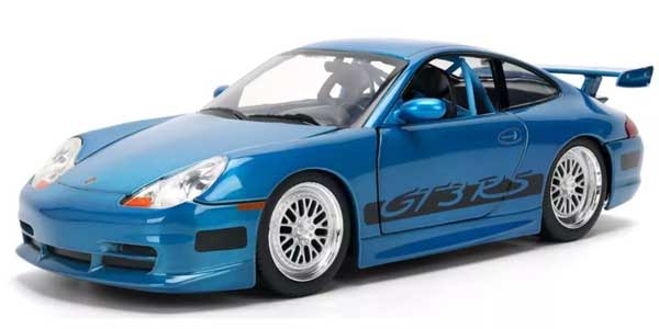 1/24 F&F ポルシェ 911 GT3 RS ブルー ブラッシュ仕上げ (ブライアン)