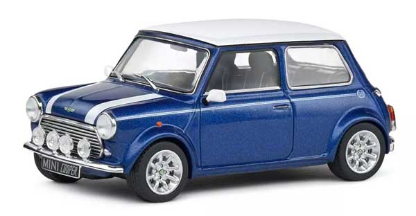 SOLIDOミニカー 1/43 ミニ クーパー スポーツ 1997 (ブルー)