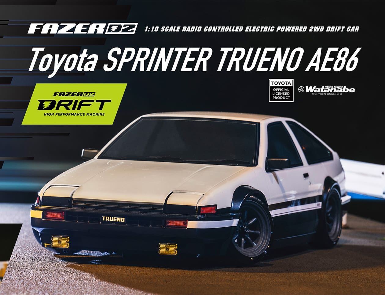 [FAZER D2 DRIFT] Toyota SPRINTER TRUENO AE86