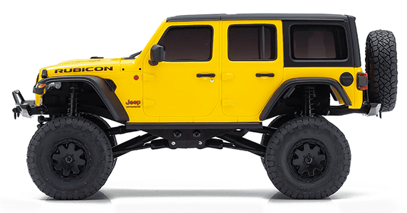 MINI-Z 4X4 Readyset Jeep(R) Wrangler Unlimited Rubicon Hellayella No.32521Y