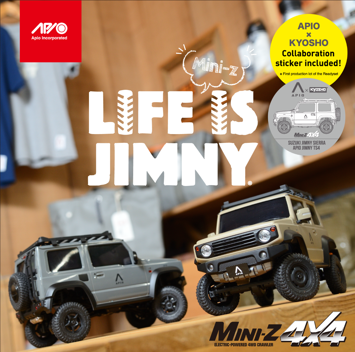 LIFE [MINI-Z] IS JIMNY.