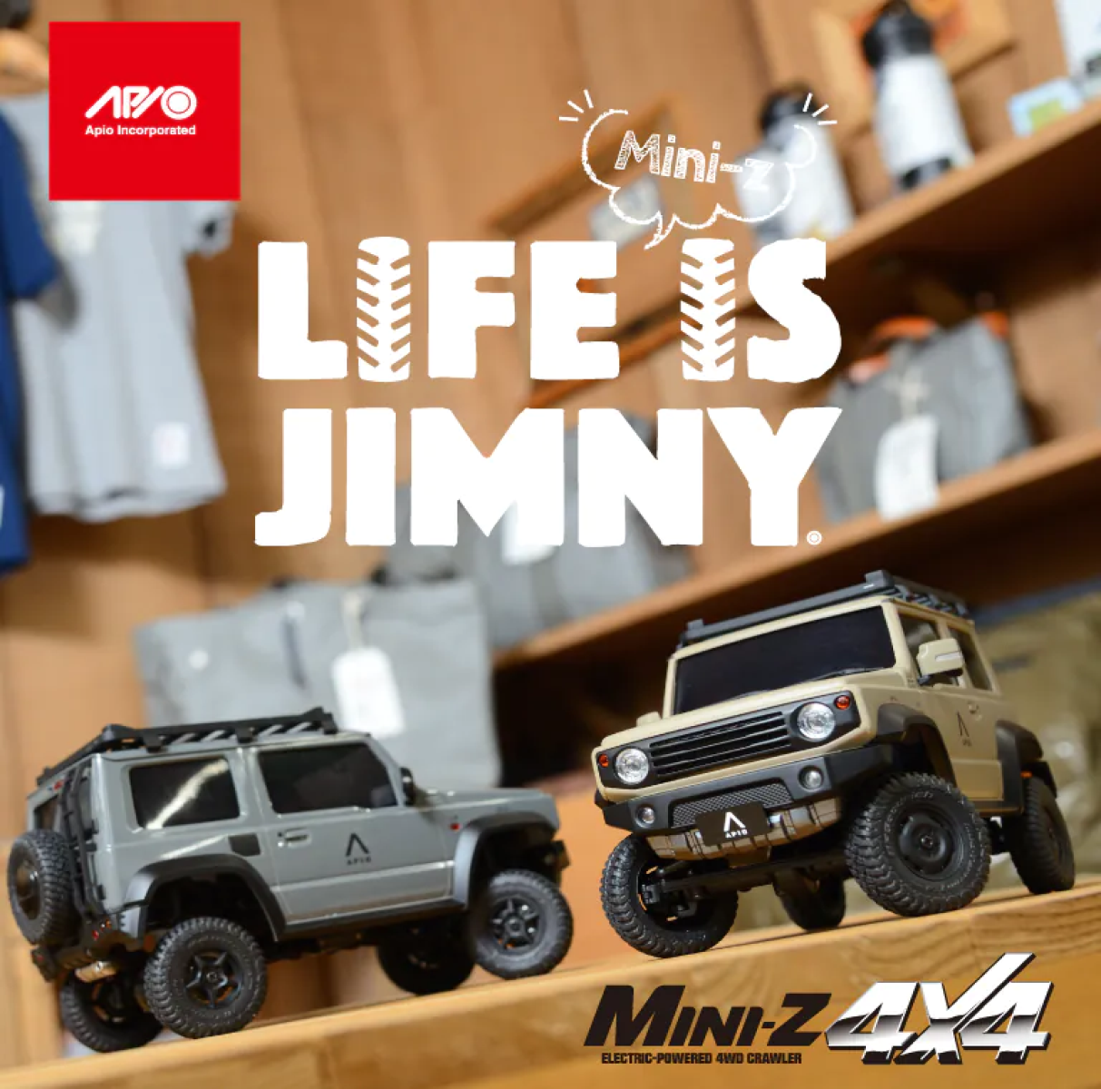 LIFE [MINI-Z] IS JIMNY.