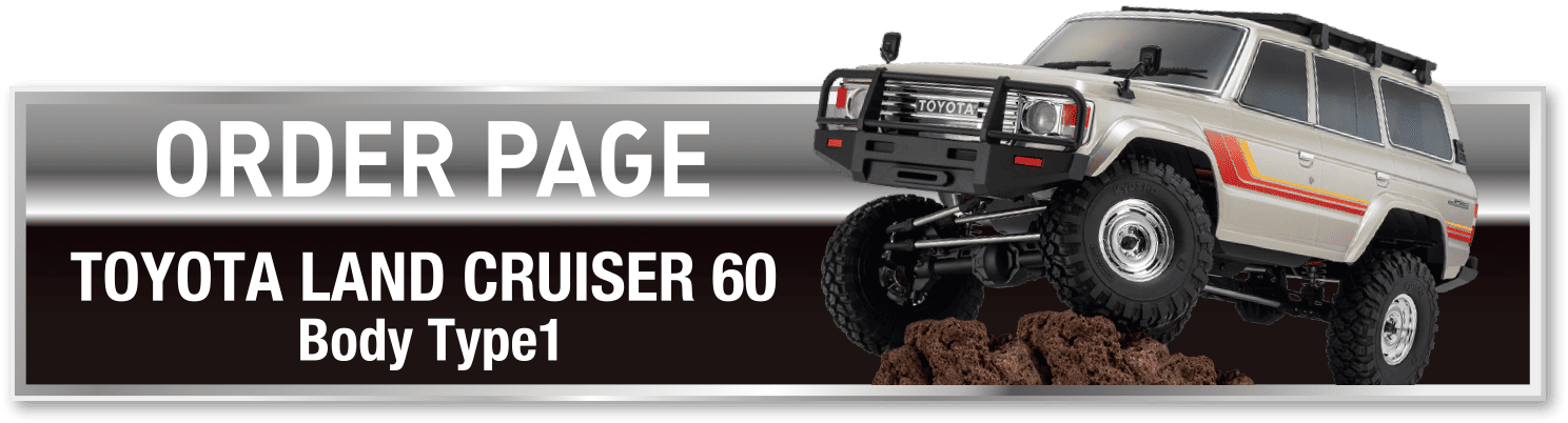 TOYOTA LAND CRUISER 60 Body Type1 No.34801T1