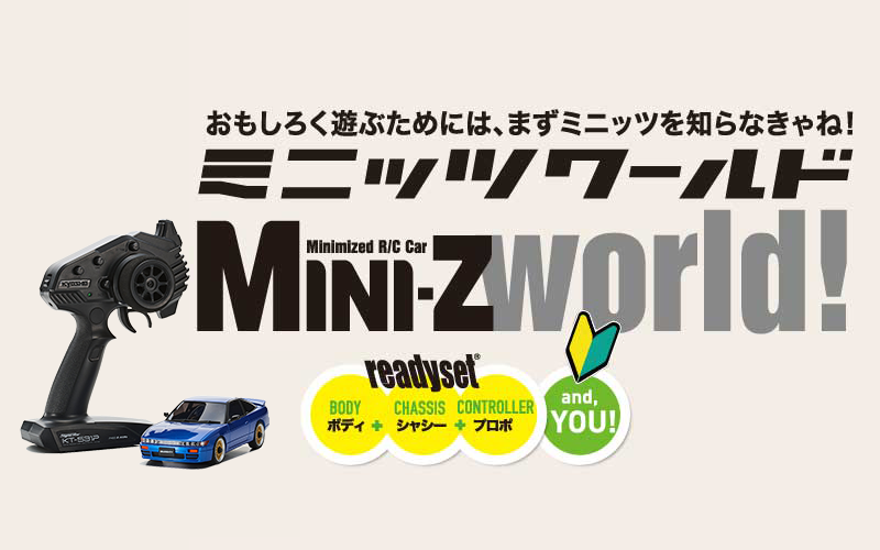 ミニッツワールド!! おもしろく遊ぶためには、まずミニッツを知らなきゃね!